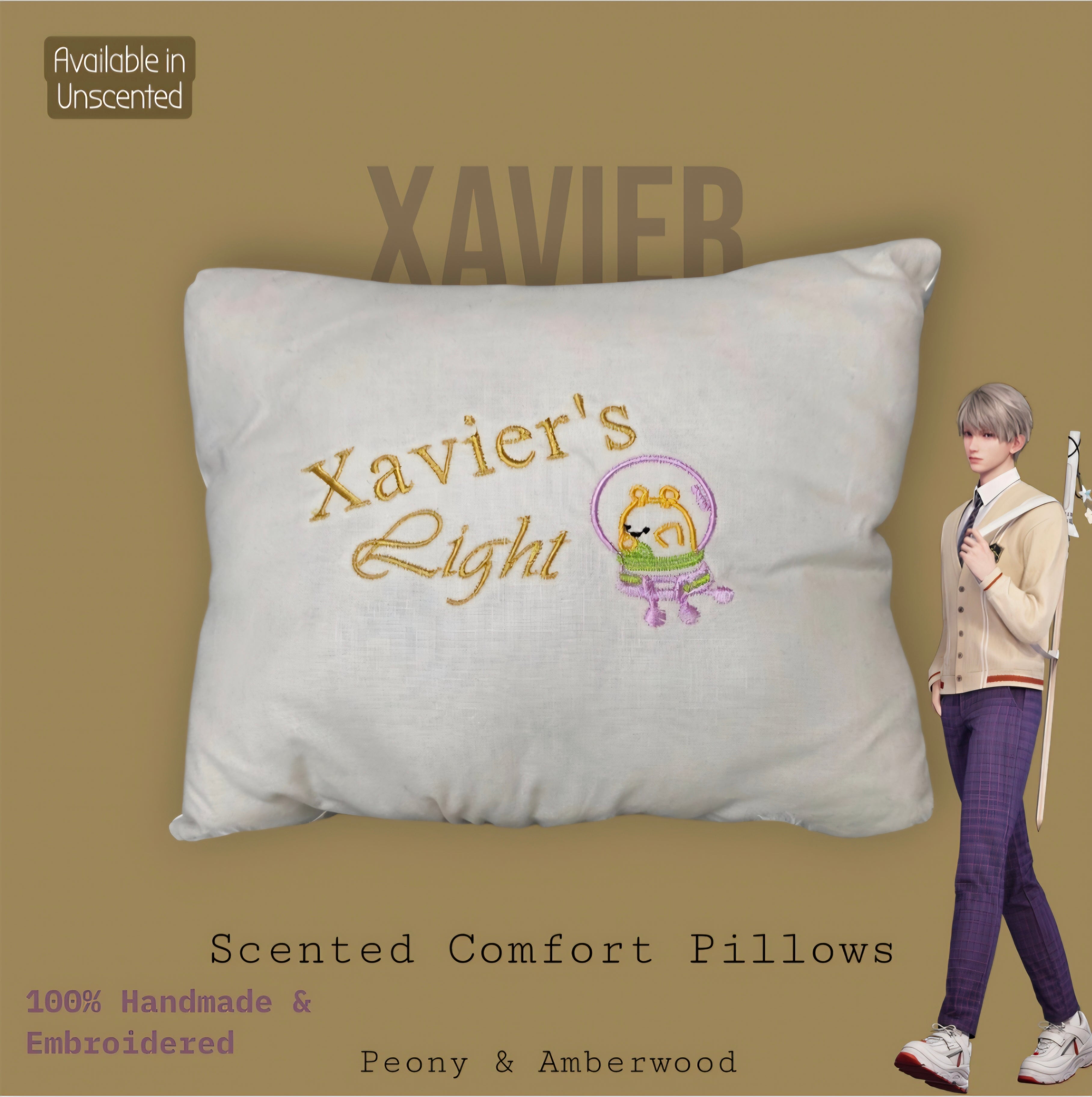 Xavier's Light (LADs Comfort Pillow)